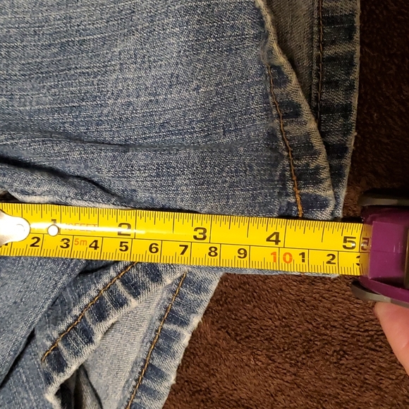 Carolina Blue Denim Shorts - Picture 3 of 5